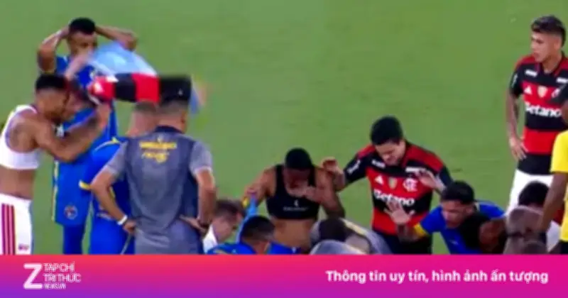 Cầu thủ Brazil gục ngã trên sân, hồi phục sau tai nạn giao thông nghiêm trọng
