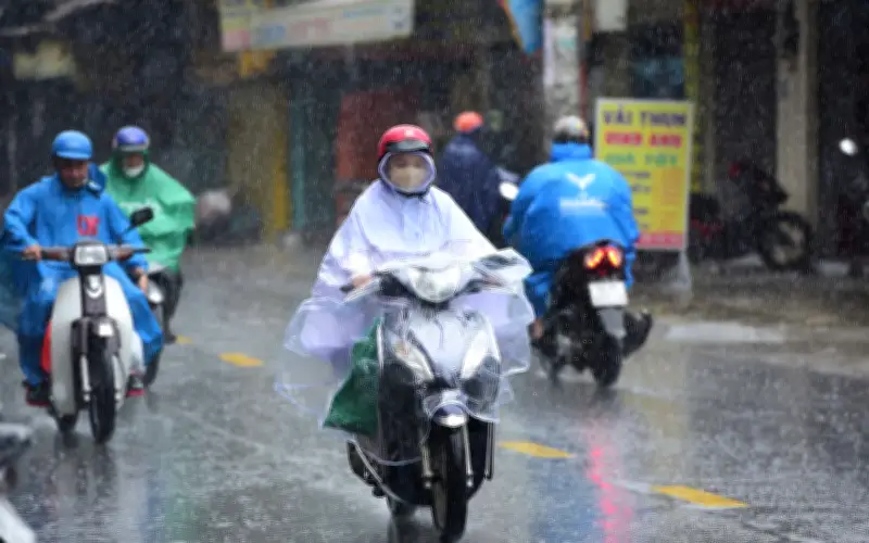 Dự báo thời tiết 26/2: Mưa rào và dông diện rộng trên cả nước