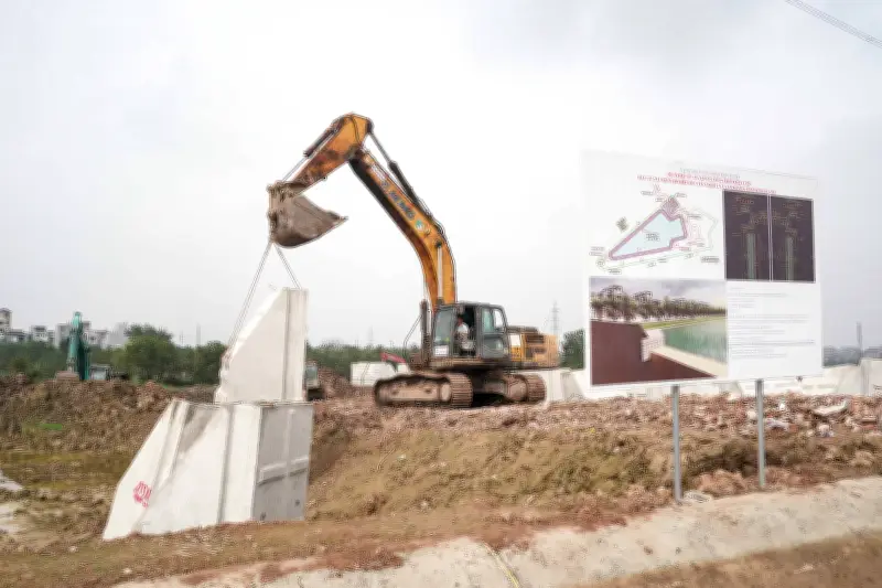 Dự án 163 tỷ đồng giải quyết úng ngập đại lộ Thăng Long sắp hoàn thành