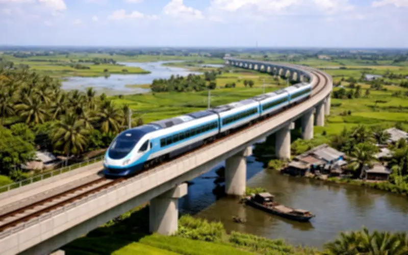 Dự án đường sắt TP.HCM - Cần Thơ: Tốc độ 160km/h, đầu tư công với chi phí hàng tỷ USD