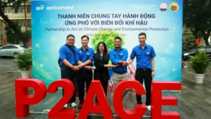 Dự án P2ACE: Thanh niên ASEAN tiên phong hành động vì môi trường và ứng phó biến đổi khí hậu