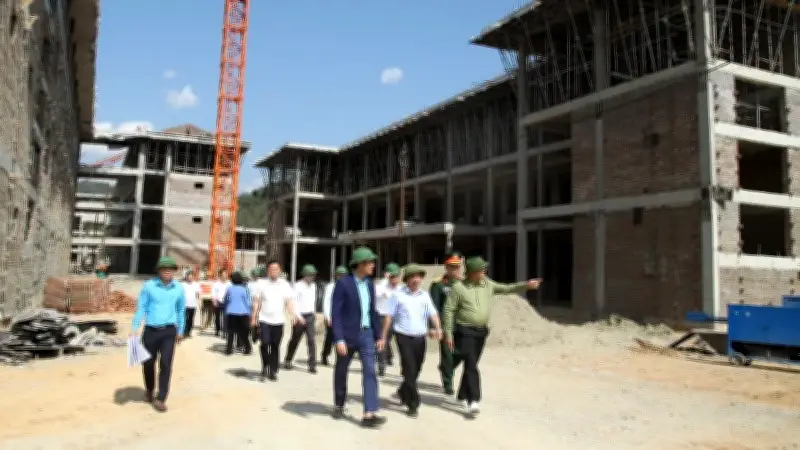 Dự án trường nội trú Phong Thổ đẩy nhanh tiến độ, hướng tới khai giảng năm học 2026-2027