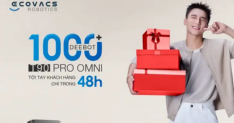 DEEBOT T90 PRO OMNI Lập Kỷ Lục Doanh Số: 1.000 Máy Bán Hết Trong 48 Giờ Tại Việt Nam