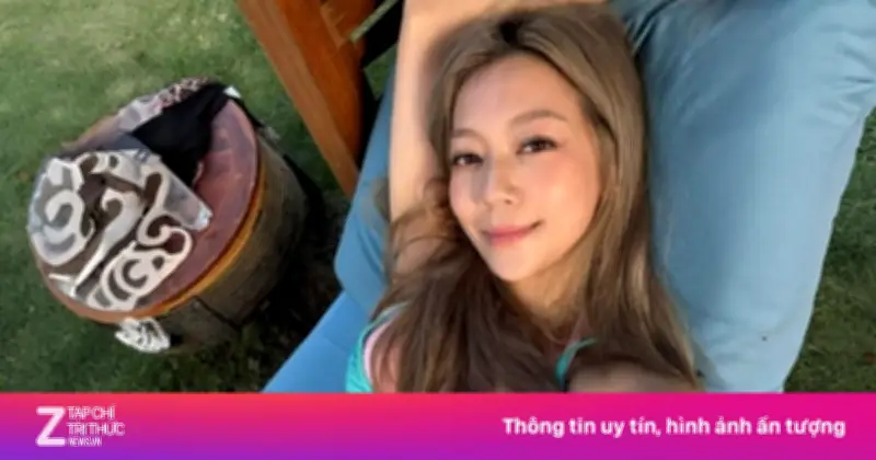 Diễn viên Hong Kong Hà Nhạn Thi tắm nắng, chơi golf trong kỳ nghỉ tại Hội An