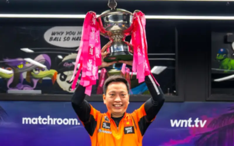 Dương Quốc Hoàng Lên Ngôi Vô Địch Premier League Pool 2026 Sau Trận Chung Kết Kịch Tính