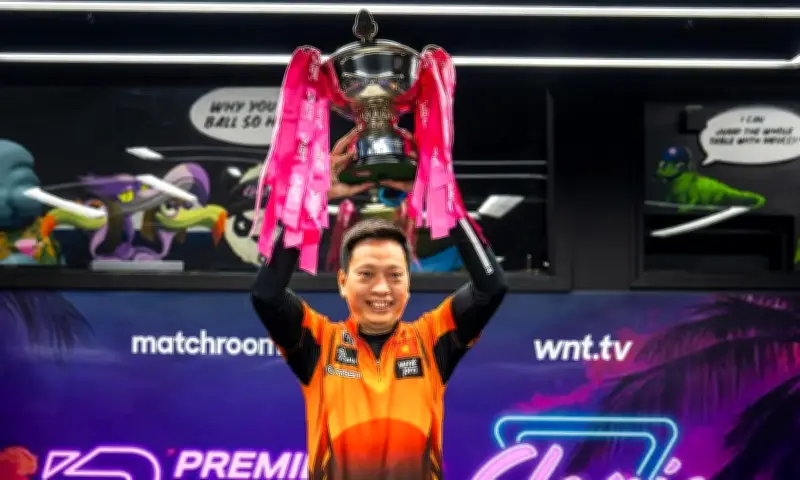 Dương Quốc Hoàng 'Sao' Vô Địch Premier League Pool 2026 Tại Mỹ, Lập Kỷ Lục Châu Á