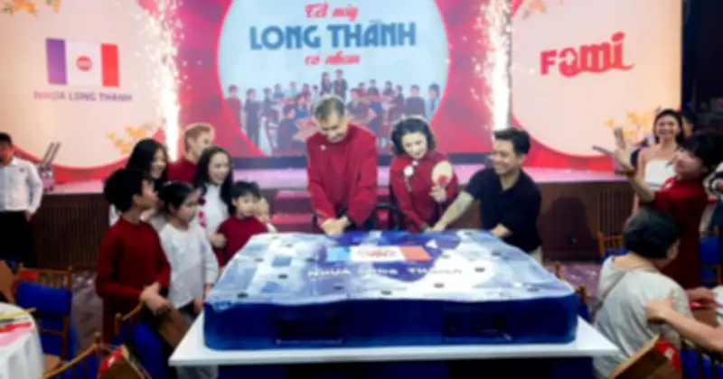 Doanh Nhân Phạm Trần Nhật Minh Lan Tỏa Thông Điệp 'Tết Này Long Thành Có Nhau' Qua Sự Kiện Tất Niên