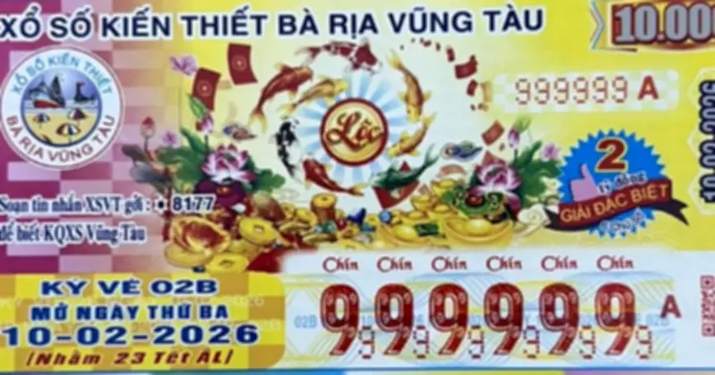 Đại lý Đồng Nai đổi thưởng 9 vé số độc đắc, khách nhận tiền tỉ trước Tết 2026