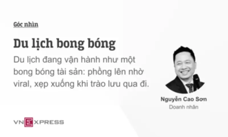 Du lịch bong bóng: Khi thuật toán thống trị và bài toán giá trị nội tại