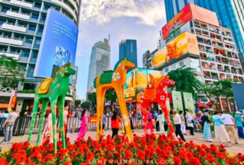 Du lịch TPHCM đón Tết Bính Ngọ 2026: Lượt khách tăng vọt, doanh thu vượt 12.000 tỷ đồng
