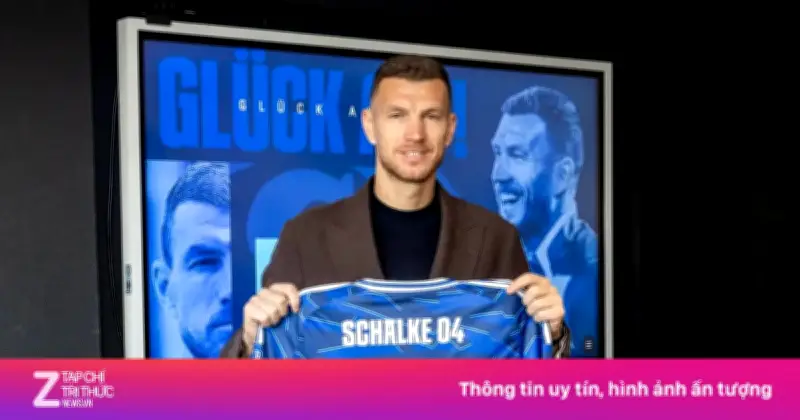 Dzeko Giúp Schalke 'Trúng Đậm' Cả Trên Sân Cỏ Lẫn Doanh Thu Áo Đấu