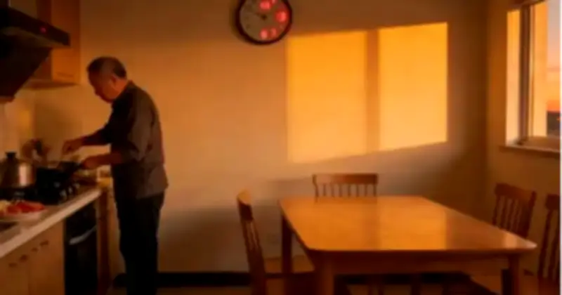 Bố chồng ngày ngày nấu cơm vắng nhà, con dâu nghi ngờ phát hiện sự thật cảm động