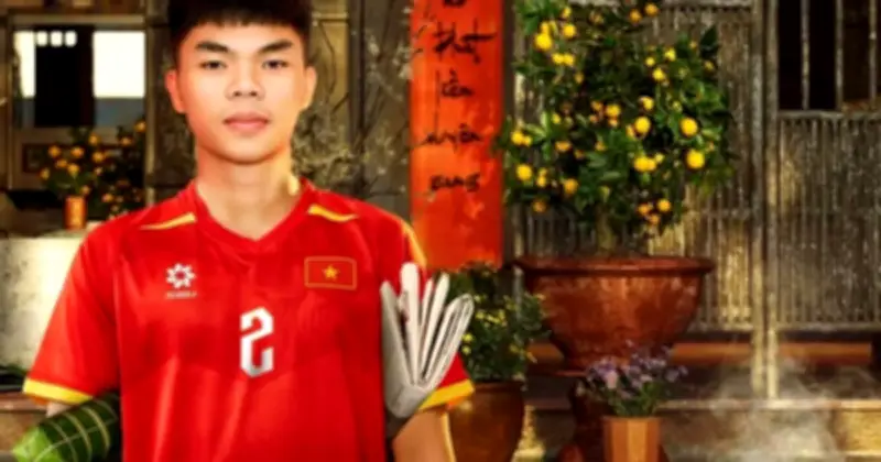 FIFA làm thơ hài hước chúc Tết Việt Nam với hình ảnh AI về tiền đạo Lê Phát