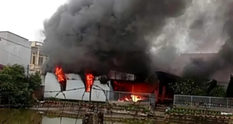 Hỏa hoạn tại cơ sở nuôi trẻ khuyết tật ở Lương Tài, 42 trẻ được an toàn