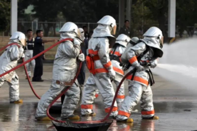 Hỏa hoạn tại nhà máy sản xuất lốp xe tải ở Thái Lan, nhiều người bị thương