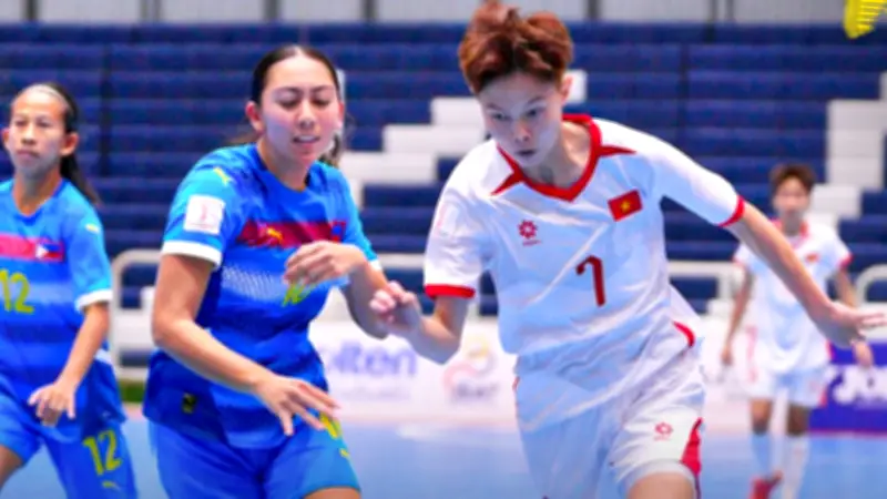 Futsal Nữ Việt Nam Thắng Philippines 2-0, Giữ Vững Hy Vọng Tiếp Tục Giải Đông Nam Á