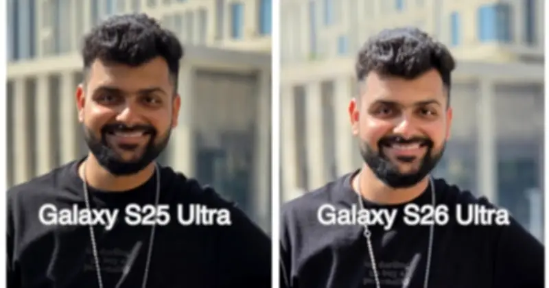 Galaxy S26 Ultra lộ ảnh so sánh với S25 Ultra: Camera chỉ tinh chỉnh nhẹ