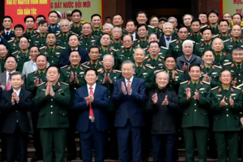 Tổng Bí thư Tô Lâm gặp mặt tướng lĩnh quân đội nghỉ hưu, nhấn mạnh vai trò trong thời kỳ mới