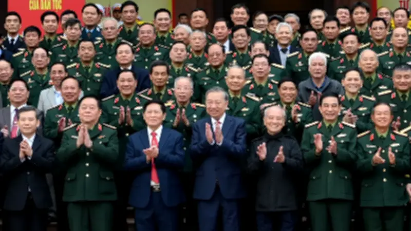 Tổng Bí thư Tô Lâm gặp mặt tướng lĩnh quân đội nghỉ hưu, nhấn mạnh vai trò lịch sử