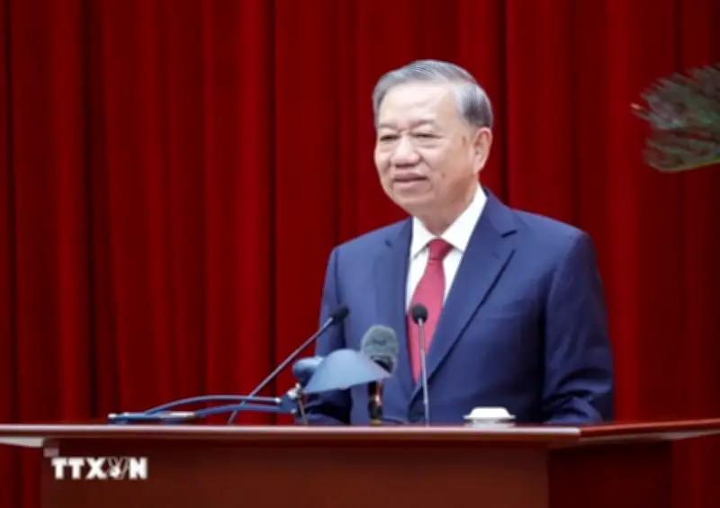 Tổng Bí thư Tô Lâm gặp mặt các tiểu ban chuẩn bị Đại hội XIV và tổng kết 40 năm đổi mới