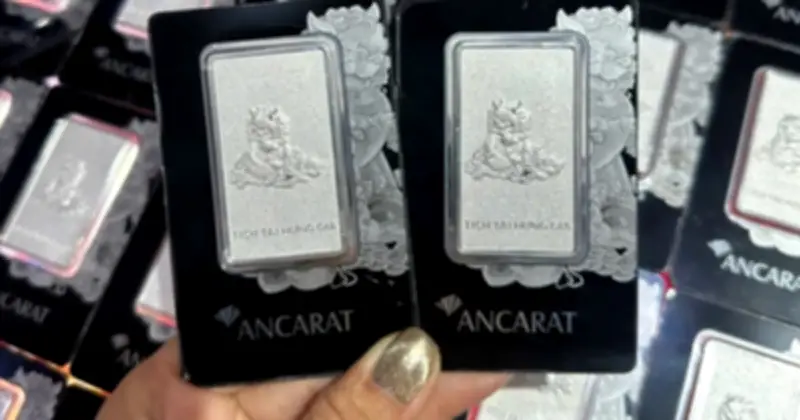 Giá bạc tăng mạnh sau Tết, DOJI chính thức tham gia thị trường bạc vật chất