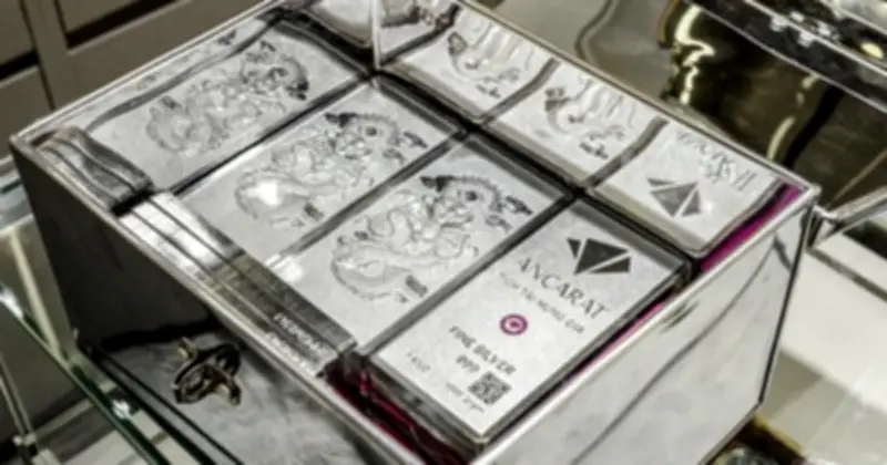 Giá bạc tăng nhẹ, DOJI ra mắt sản phẩm bạc tích trữ Ngân Bảo