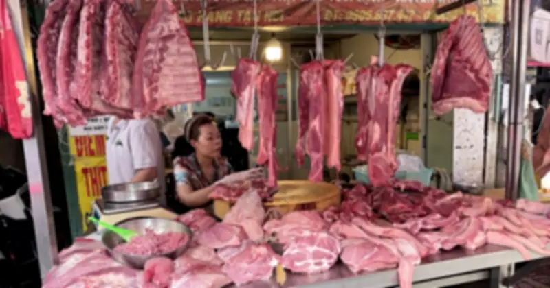 Giá Thịt Heo Chợ Lẻ Cao Gần Gấp Đôi Chợ Đầu Mối Tại TP.HCM
