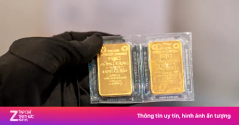 Giá vàng trong nước rớt mạnh, SJC giảm 2 triệu đồng mỗi lượng