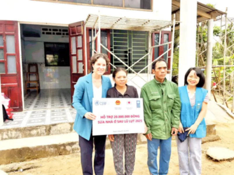 Gia Lai: Hỗ Trợ Tiền Mặt Giúp Hàng Ngàn Hộ Dân Vùng Bão Lũ Sửa Nhà, Ổn Định Cuộc Sống