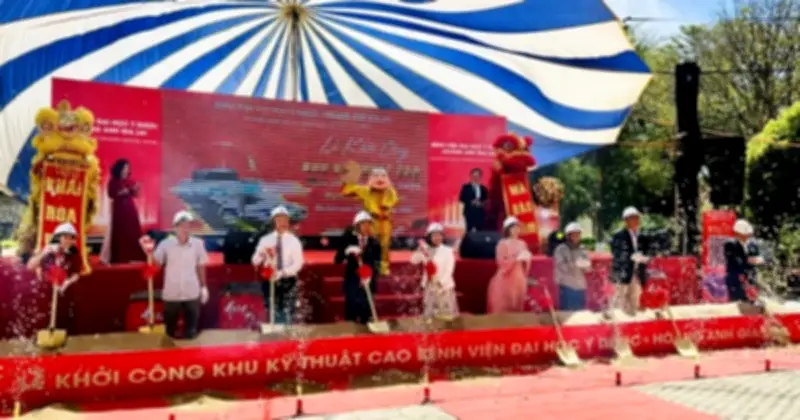 Bệnh viện Đại học Y Dược - Hoàng Anh Gia Lai khởi công giai đoạn 2 với 300 tỉ đồng