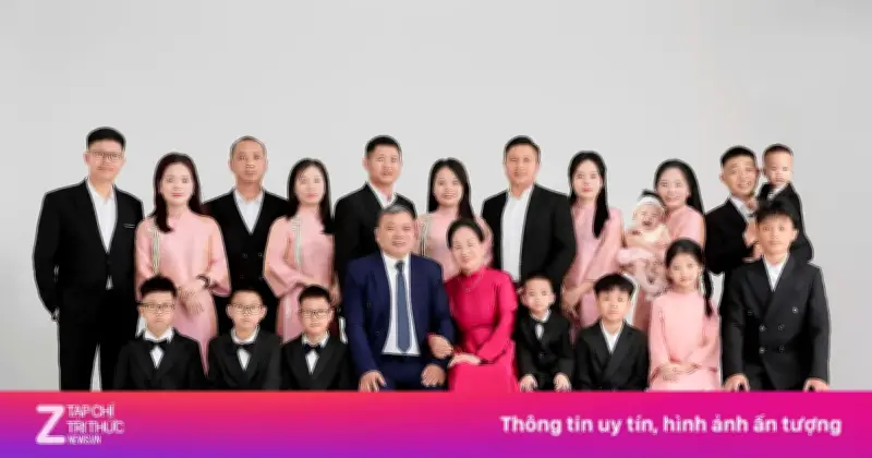 Gia Đình 5 Con Gái, 5 Chàng Rể Tề Tựu Về Ngoại Ăn Tết Hiếm Thấy Ở Nghệ An