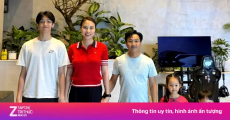 Gia đình doanh nhân Nguyễn Quốc Cường đón Tết ấm áp, Subeo vẫn cao nhất nhà