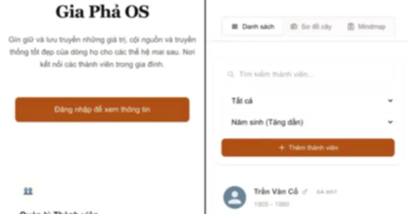 Gia Phả OS: Dự Án Mã Nguồn Mở Gây Sốt Với Tính Năng 'Hỗ Trợ Đa Thê'