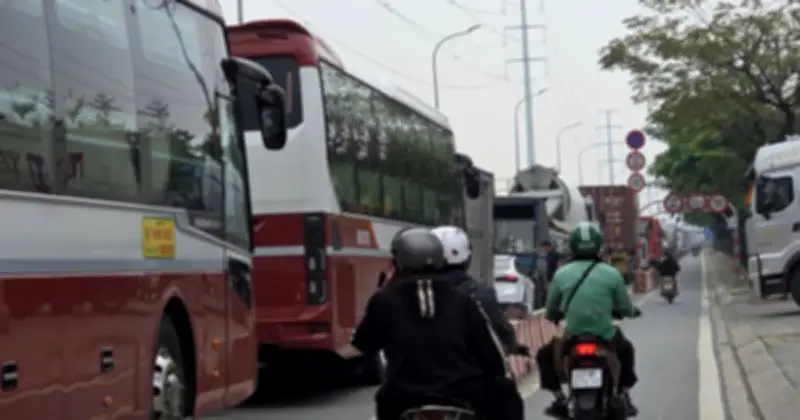 Giao thông ùn ứ tại cửa ngõ cao tốc TPHCM – Long Thành – Dầu Giây trước Tết