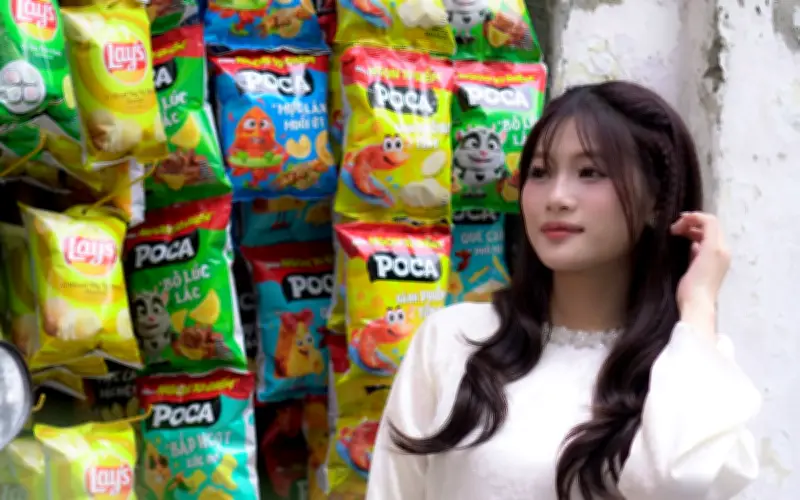 Giới trẻ Hà Nội rộn ràng chụp ảnh áo dài tại quán trà đá cổ kính đón xuân