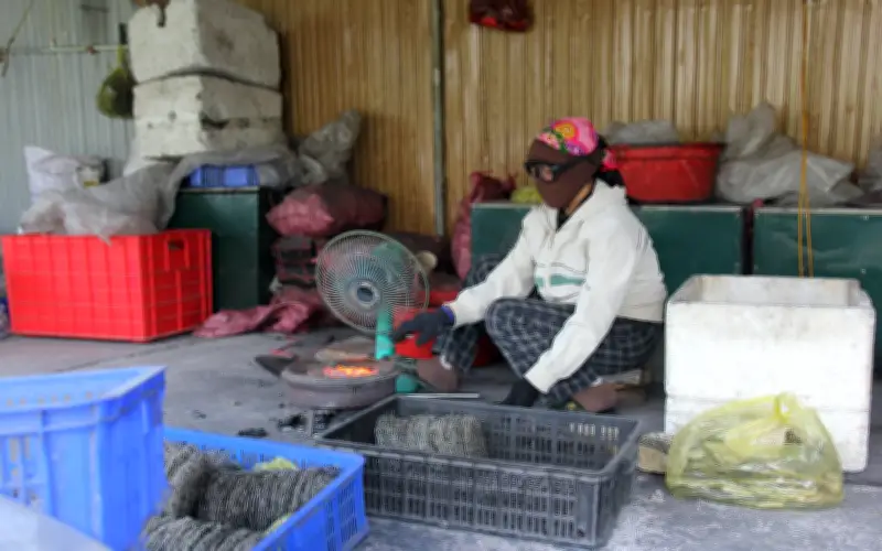 Giáp Tết, xưởng bánh đa Hà Tĩnh tất bật đón đơn hàng từ khắp nơi