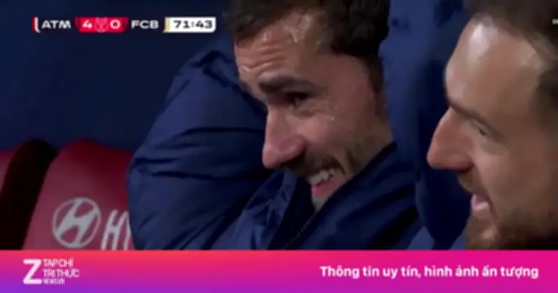 Griezmann cười tươi khi Atletico Madrid nghiền nát Barcelona 4-0 ở cúp Nhà vua