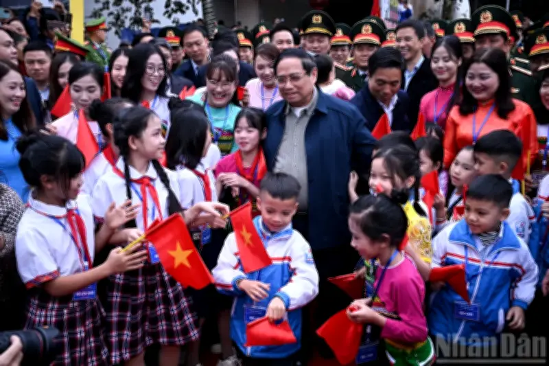 Khởi công Trường liên cấp Cẩm Thạch: Đầu tư giáo dục vùng khó với tầm nhìn trăm năm