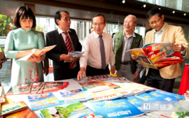 Gần 300 ấn phẩm báo Xuân được trưng bày tại Hội báo Xuân Bính Ngọ 2026 ở Gia Lai