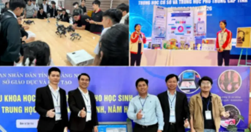 ĐH Duy Tân đồng hành cùng Cuộc thi Khoa học kỹ thuật THPT trên toàn quốc