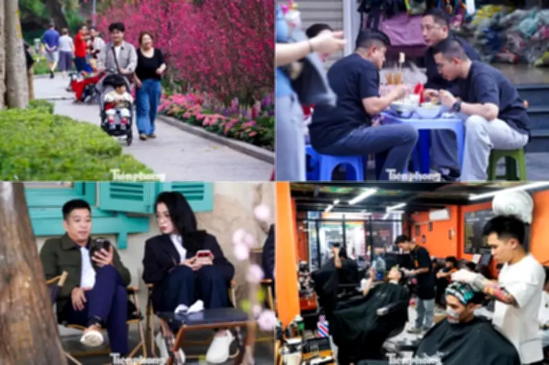 Hà Nội chậm rãi đón Tết Nguyên đán 2026: Phở sáng, đào xuân và những khoảnh khắc thư thái