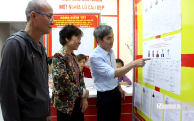 Hà Nội công bố danh sách ứng viên Quốc hội và HĐND sau hiệp thương dân chủ