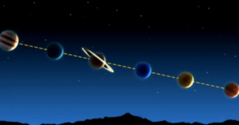 Hà Nội: Hiện tượng 6 hành tinh thẳng hàng hiếm gặp xuất hiện tối nay 28/2