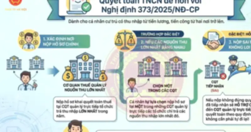 Hà Nội hướng dẫn quyết toán thuế TNCN cho người có thu nhập từ nhiều nơi