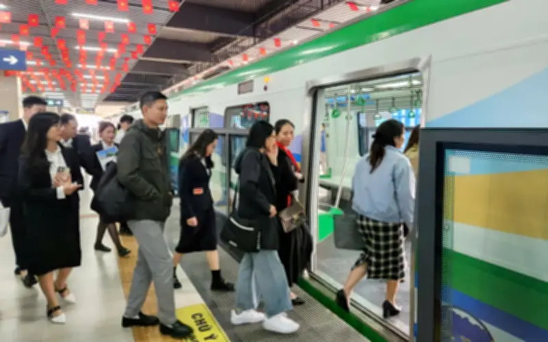 Hà Nội miễn phí vé metro 9 ngày Tết Bính Ngọ 2026, hỗ trợ giao thông công cộng