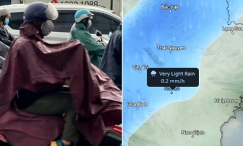 Hà Nội oi ẩm kéo dài, dự báo mưa rào và nồm ẩm tiếp diễn đến đầu tháng 3