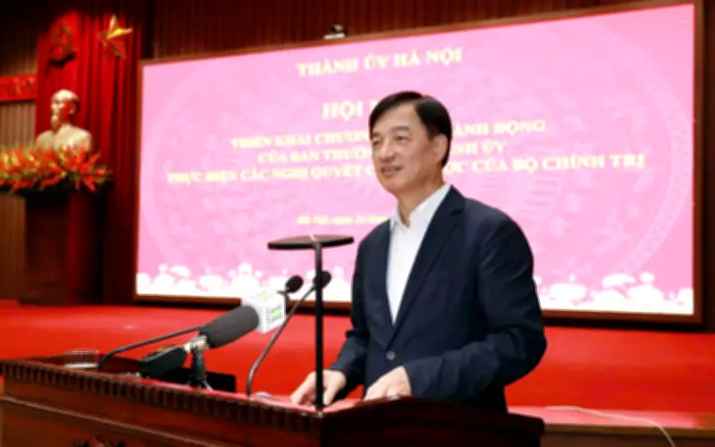 Hà Nội đặt mục tiêu trở thành 'đầu tàu' phát triển quốc gia sau hội nghị triển khai nghị quyết