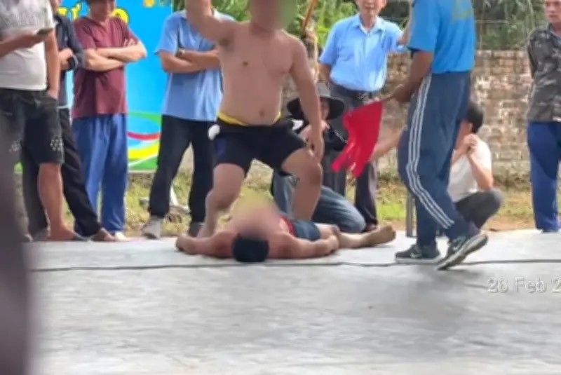 Hà Nội: Thăm hỏi gia đình nạn nhân tử vong khi tham gia trò chơi đấu vật cổ truyền