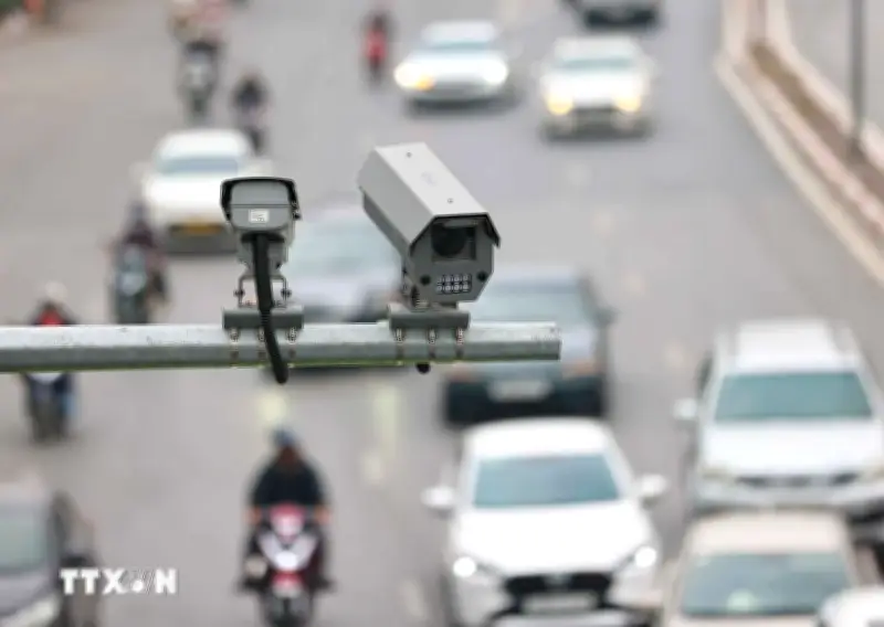 Hà Nội triển khai camera AI chống tắc đường tại các điểm nóng cuối kỳ nghỉ Tết