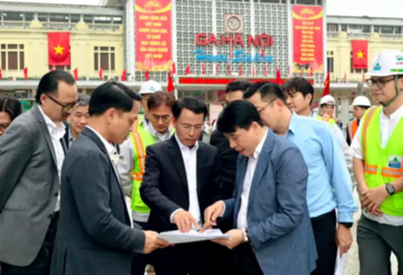 Hà Nội đẩy nhanh thi công ga ngầm metro, tiến độ đạt 76,3%